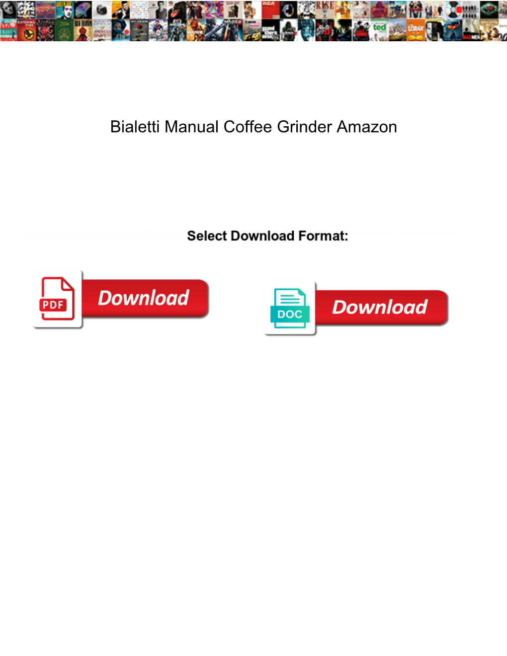 Bialetti Manual Coffee Grinder Amazon