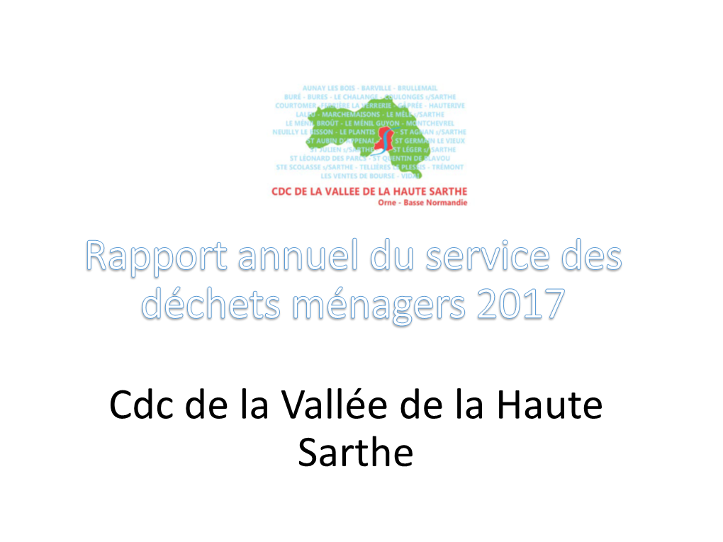 Le Services Des Déchets Ménagers