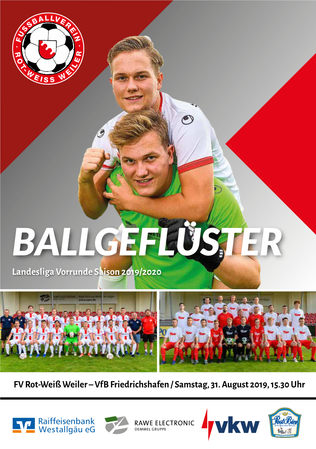 BALLGEFLÜSTER Landesliga Vorrunde Saison 2019/2020