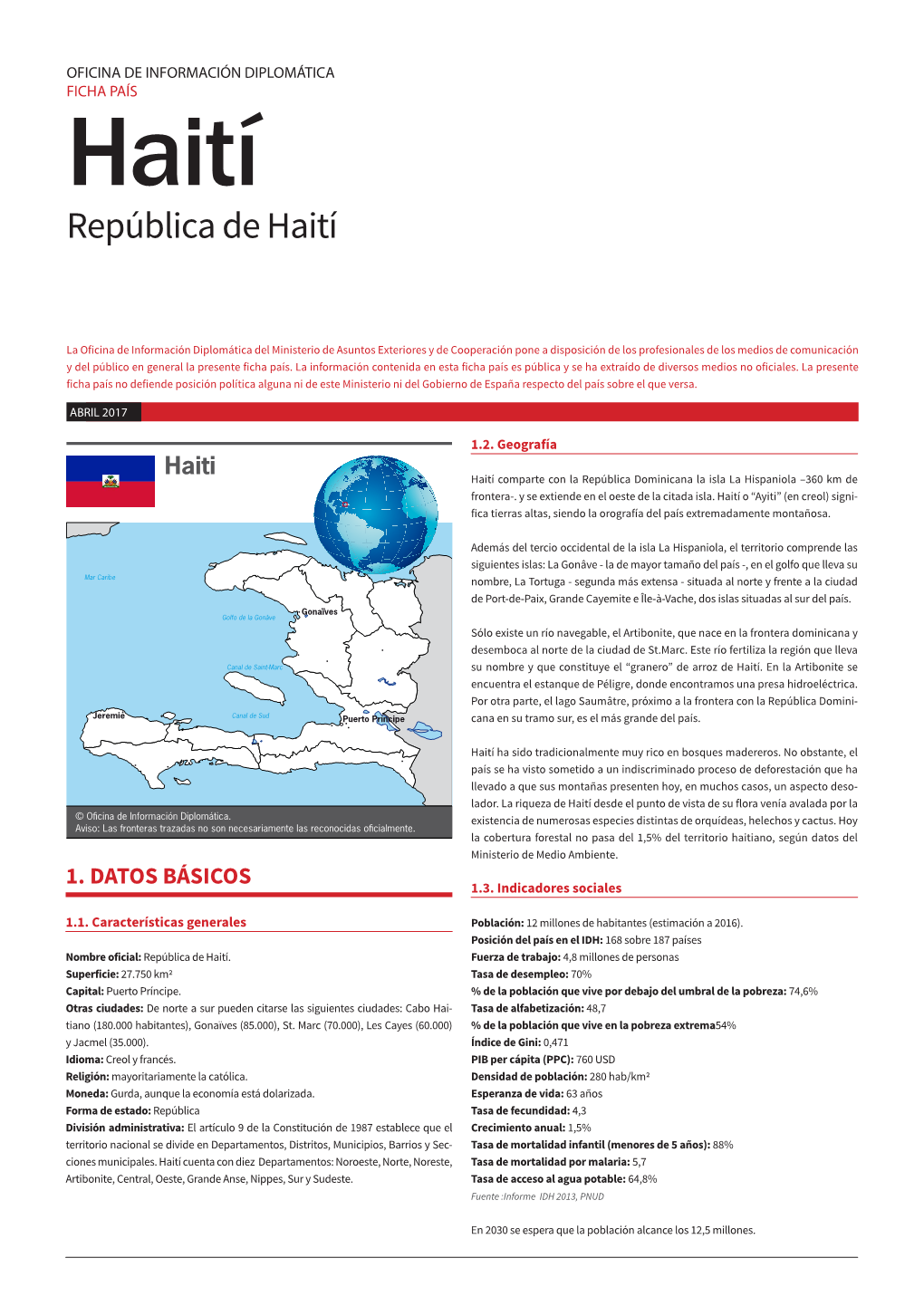 Haití República De Haití