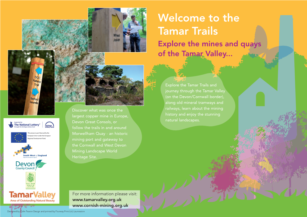 Welcome to the Tamar Trails Explore the Mines and Quays of the Tamar Valley