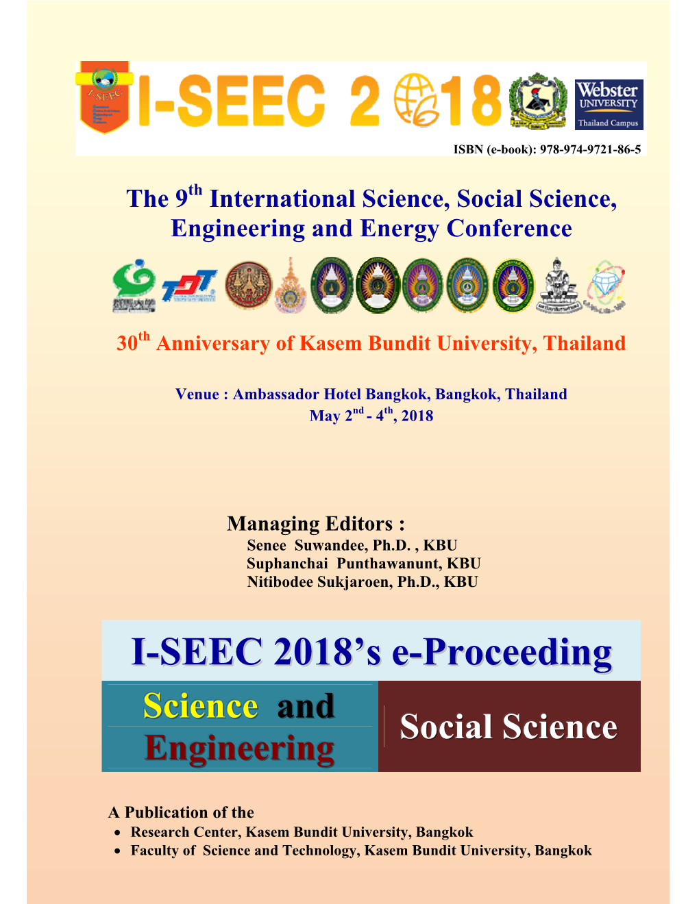 Download I-SEEC 2018'S E-Proceeding