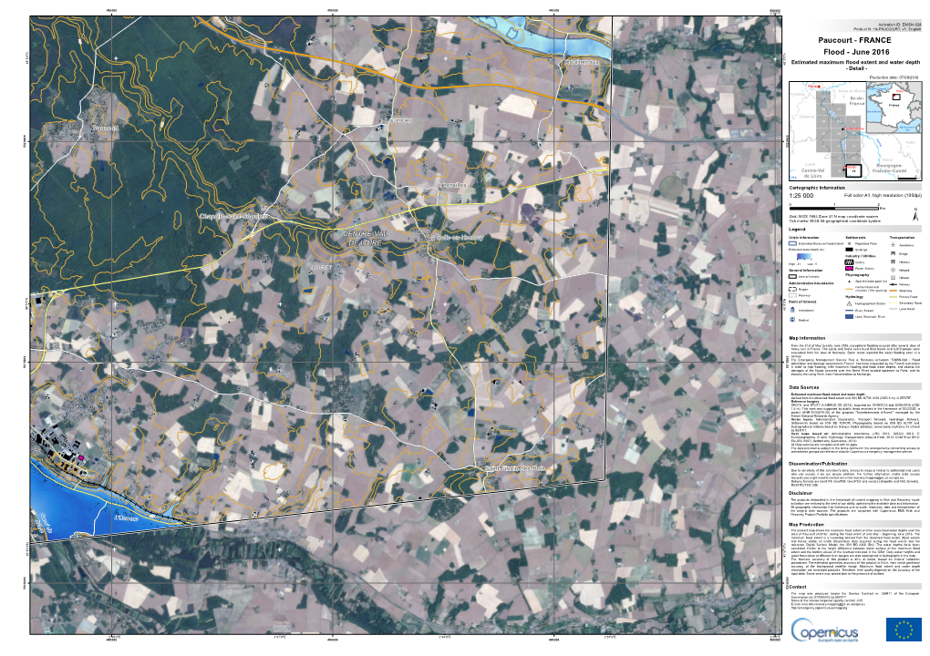 Paucourt - FRANCE N " N " 0 Flood - June 2016 ' ! 0 '