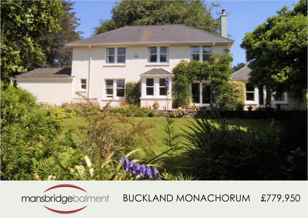 Buckland Monachorum £779,950