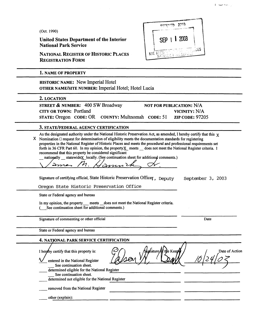 National Register of Historic Places Registration Form