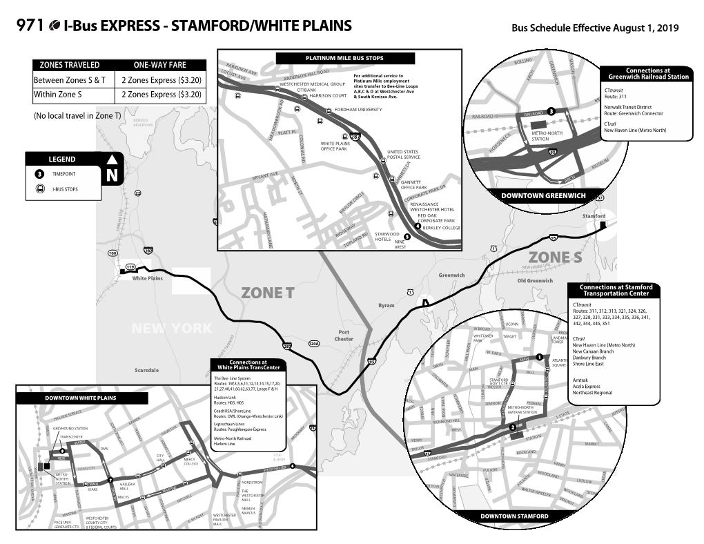 ZONE T ZONE S 971 I-Bus EXPRESS