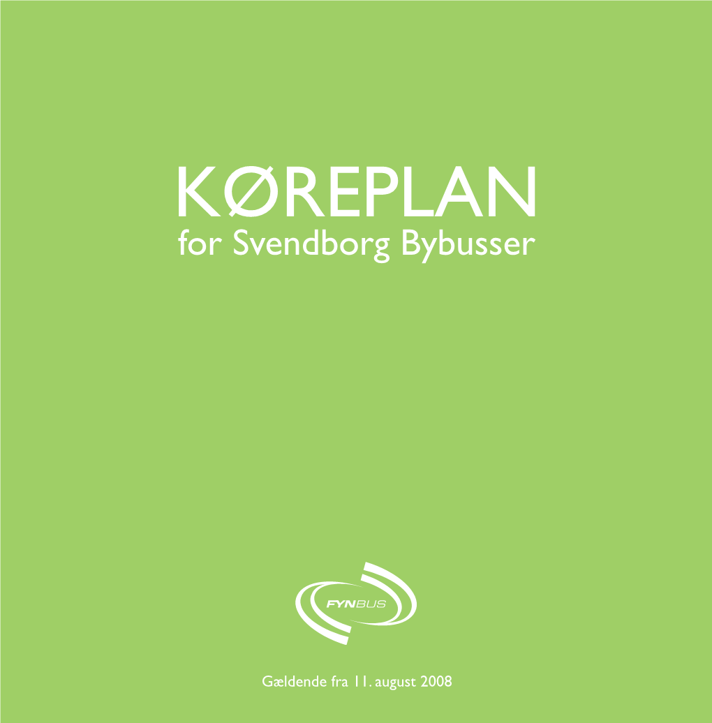 Svendborg Køreplan.Indd