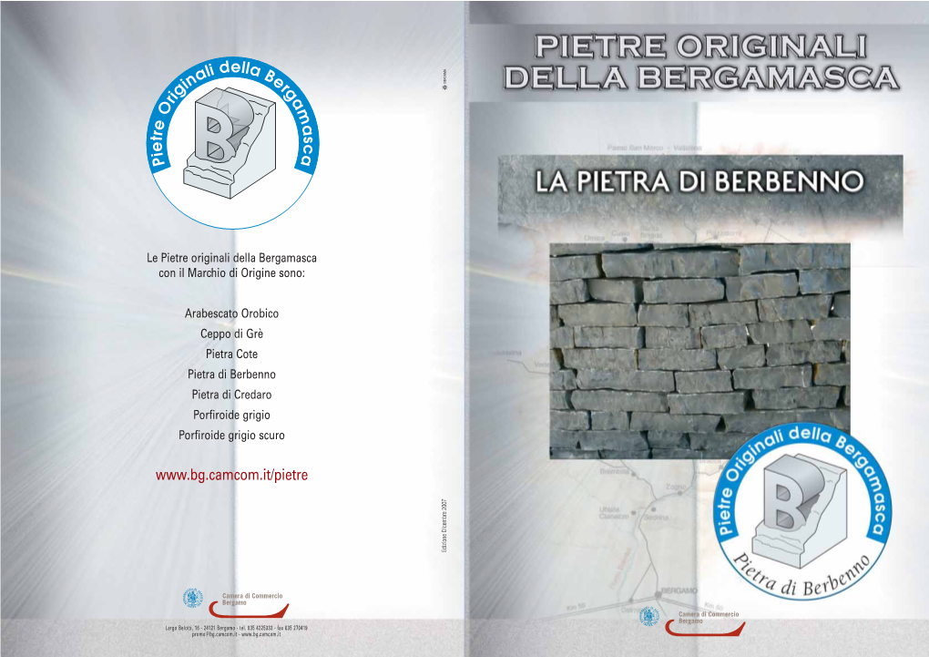 Brochure Pietra Di Berbenno