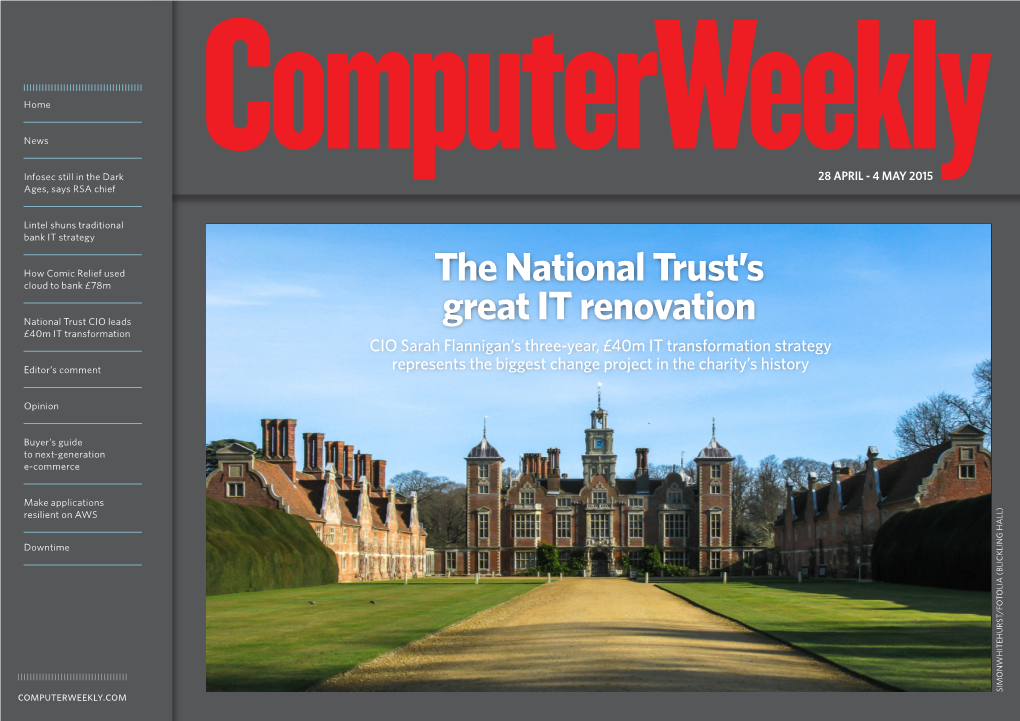 The National Trust's Great IT Renovation