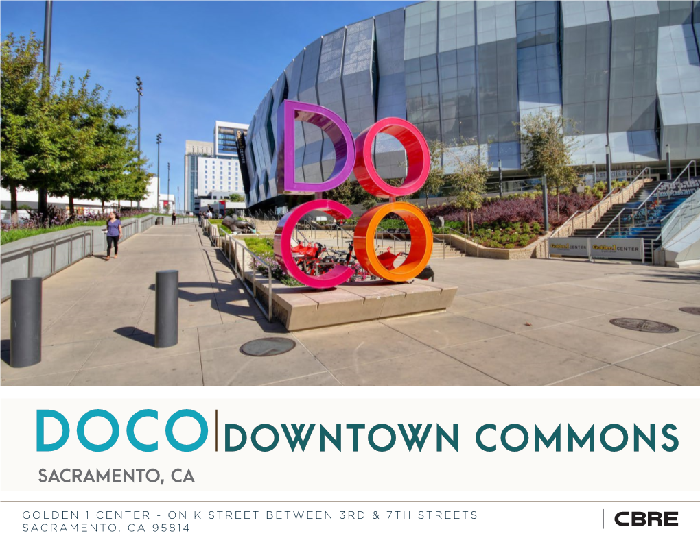 Doco Downtown Commons Sacramento, Ca