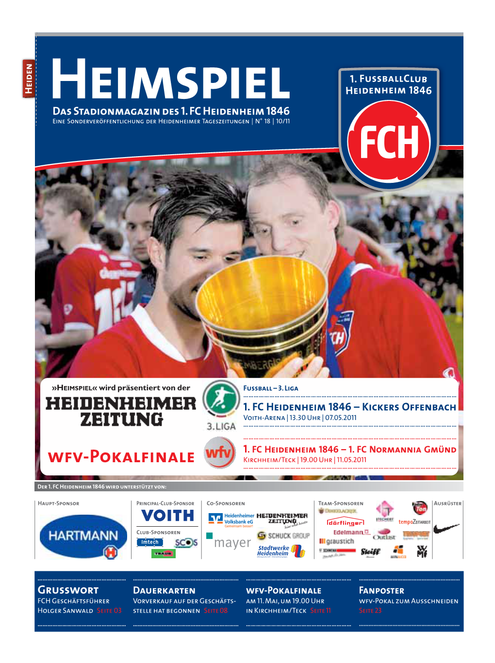 Das Stadionmagazin Des 1. FC Heidenheim 1846