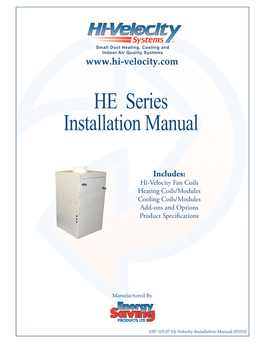 HE Series Installation Manual