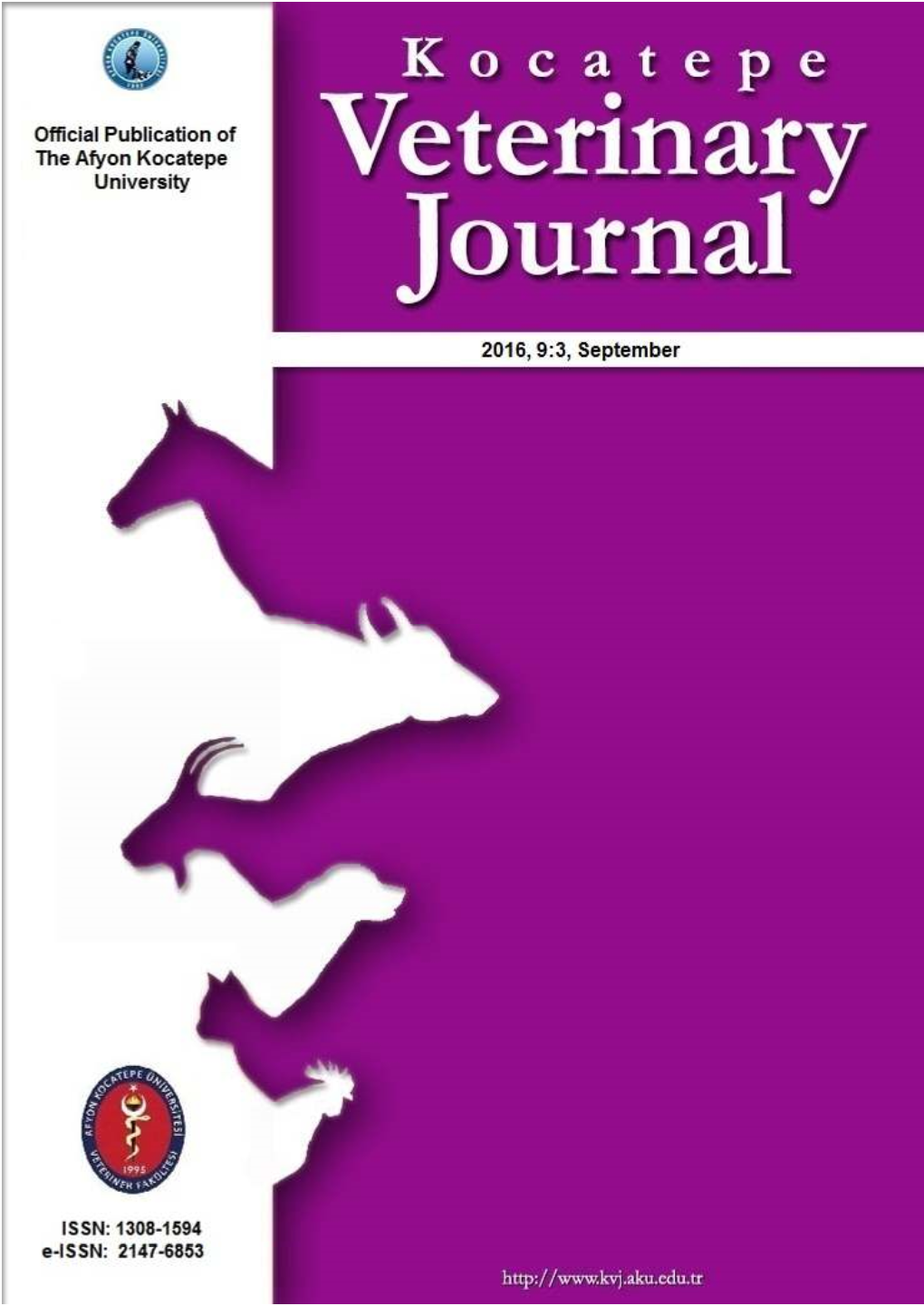 Kocatepe Veterinary Journal 2016 June