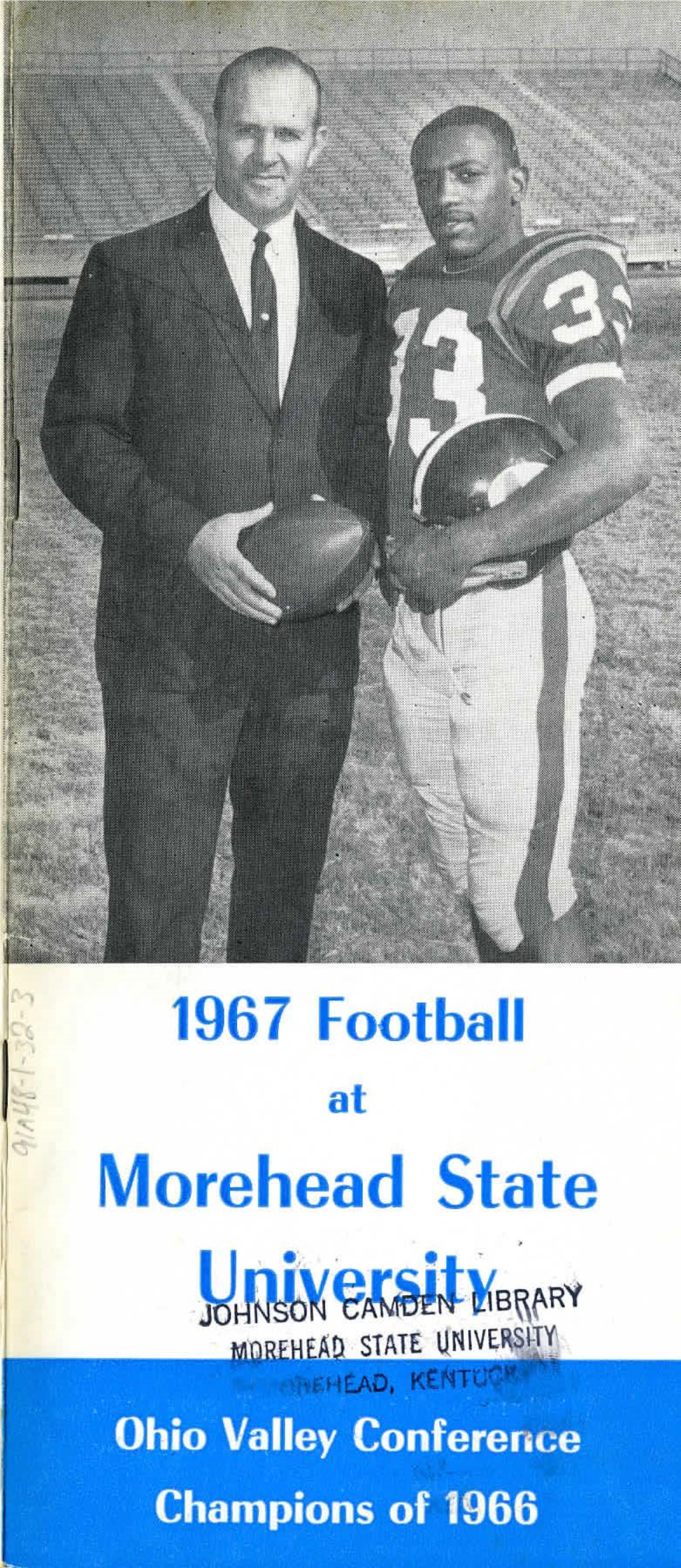 1967 Football at Morehead State University