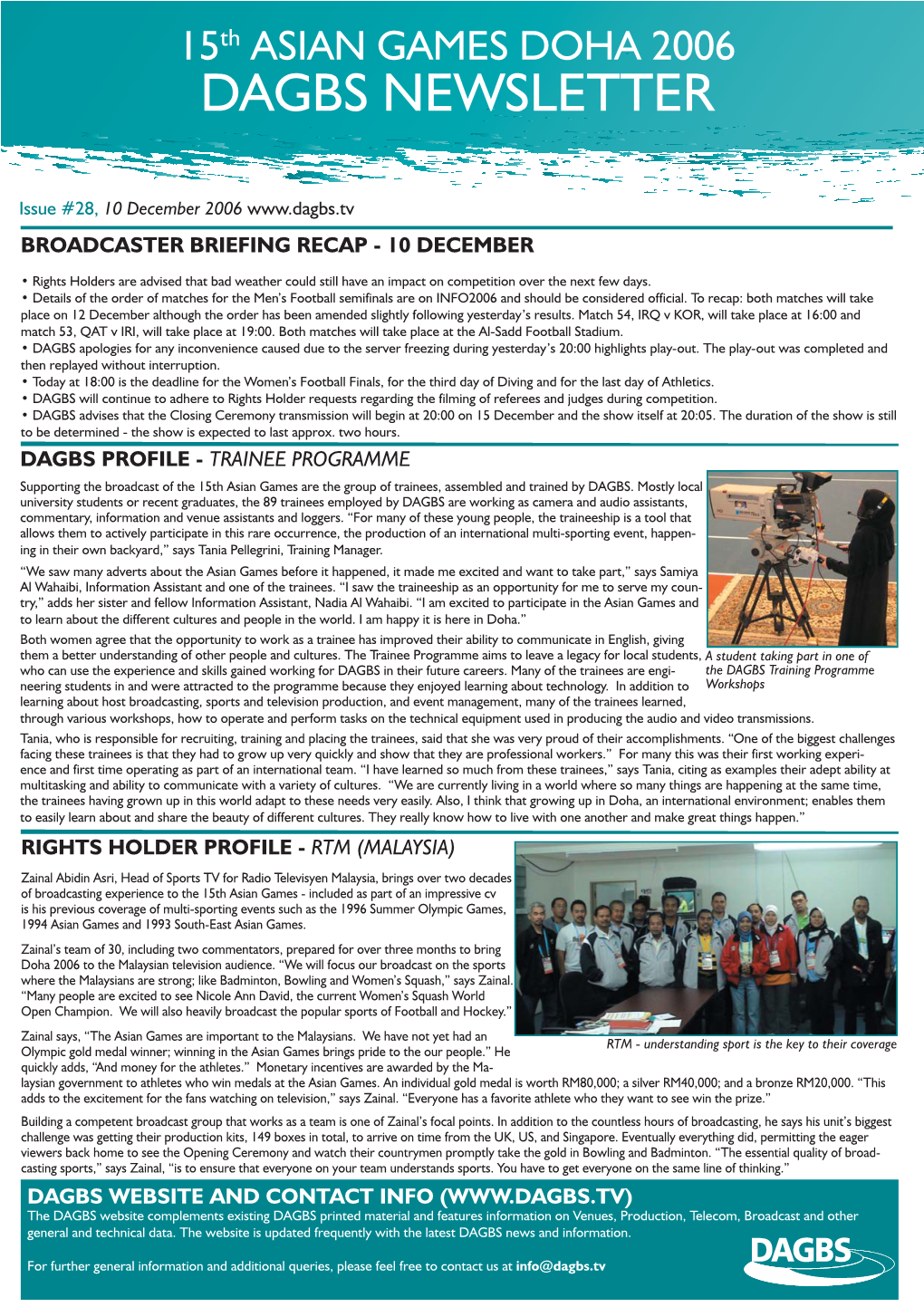 RHB Newsletter 28