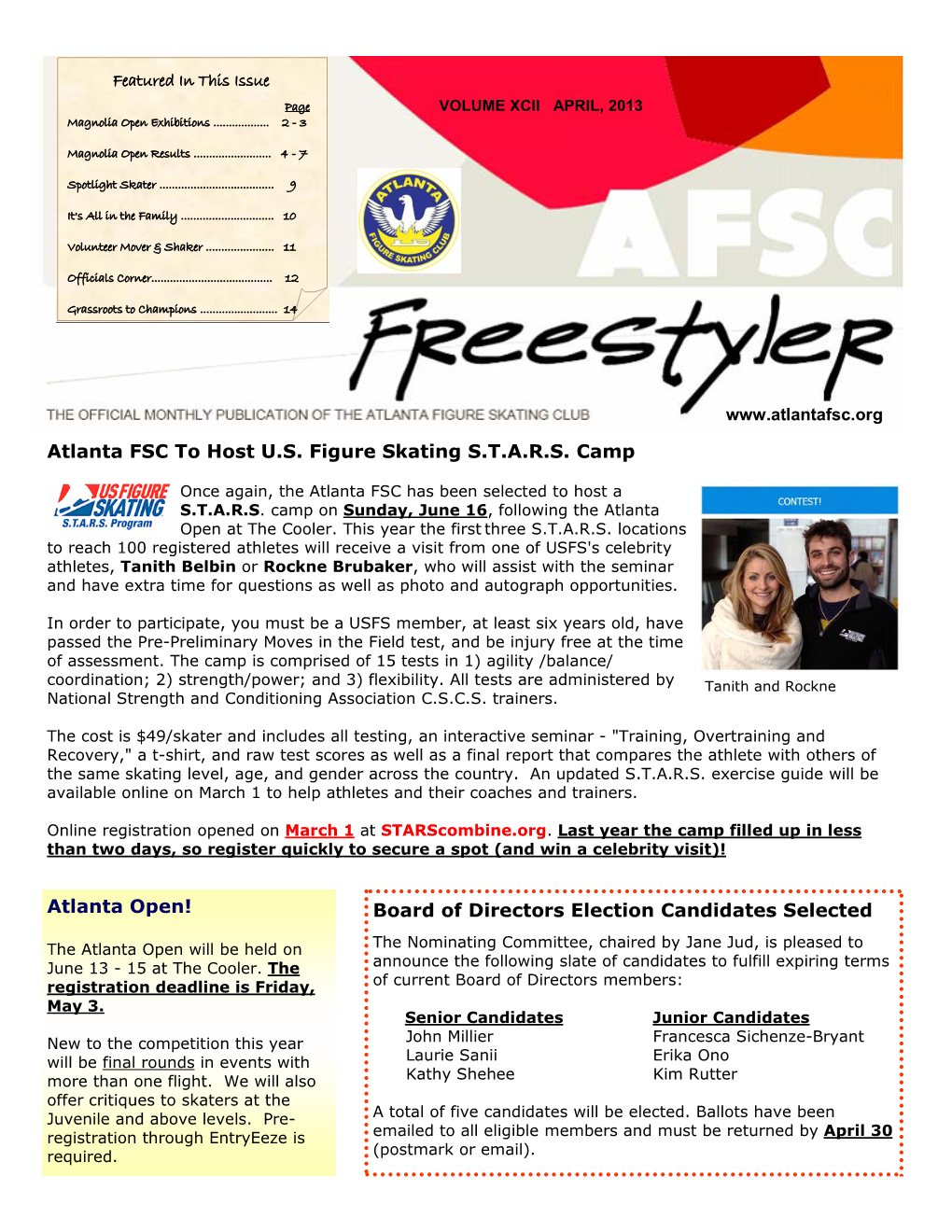 April 2013 Freestyler