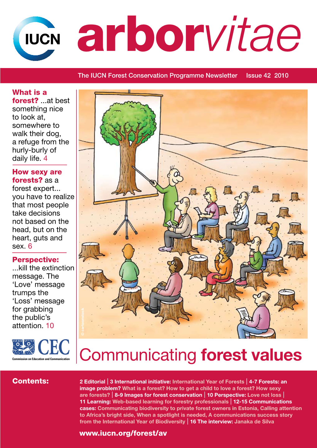 Communicating Forest Values