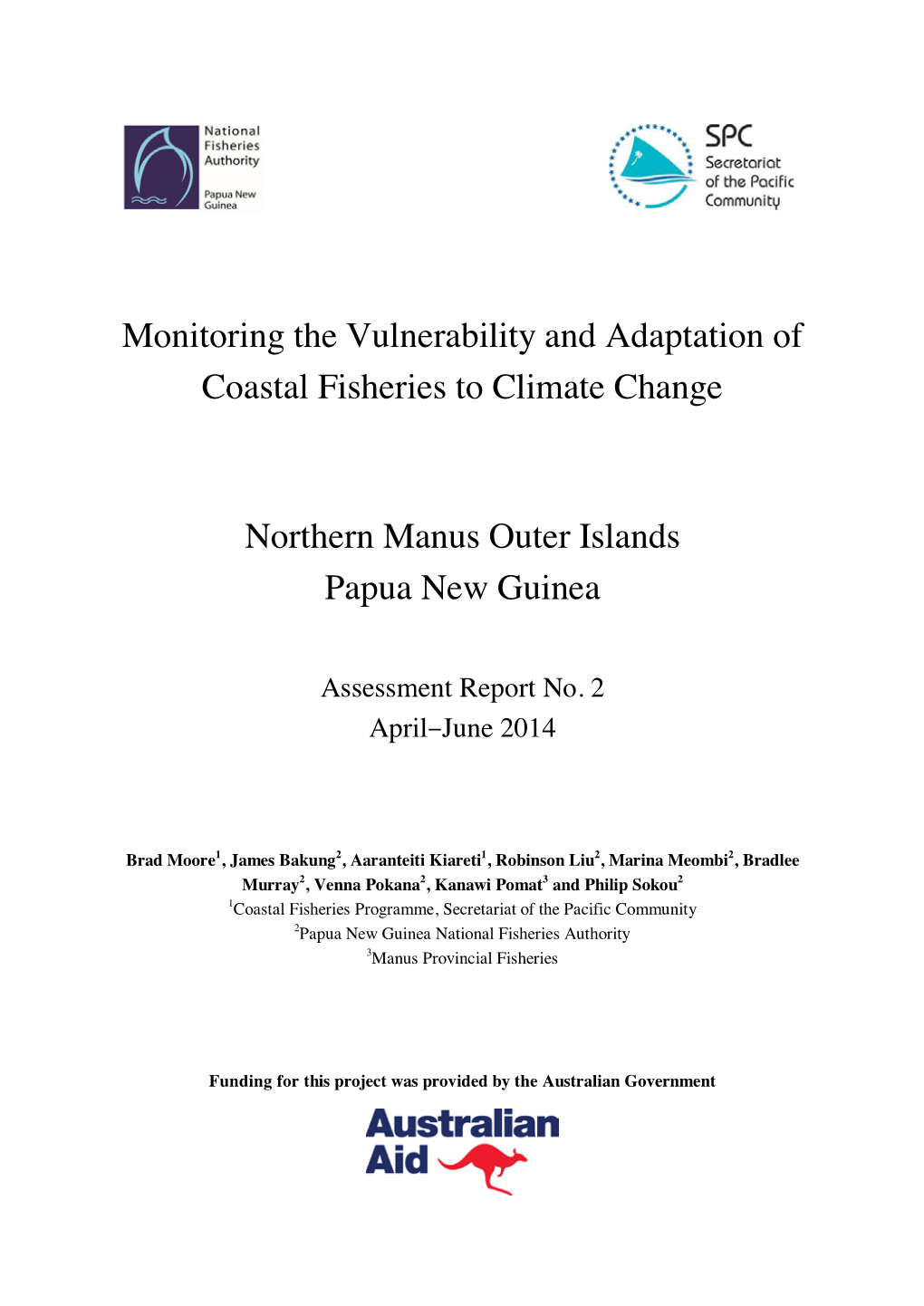 Monitoring the Vulnerability and Adaptation of Coastal Fisheries to Climate Change