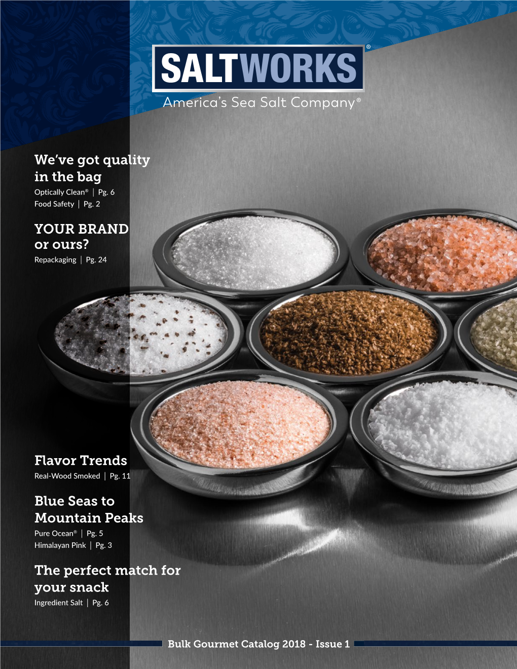 Bulk Gourmet Salt Catalog