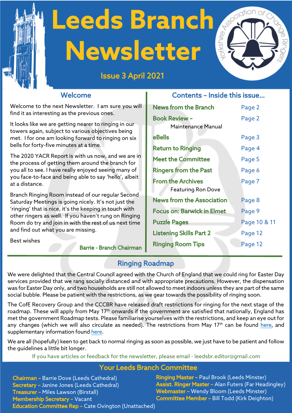 Newsletter April 2021