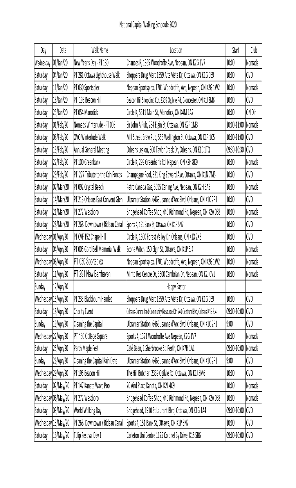 2020 Event Schedule.Xlsx