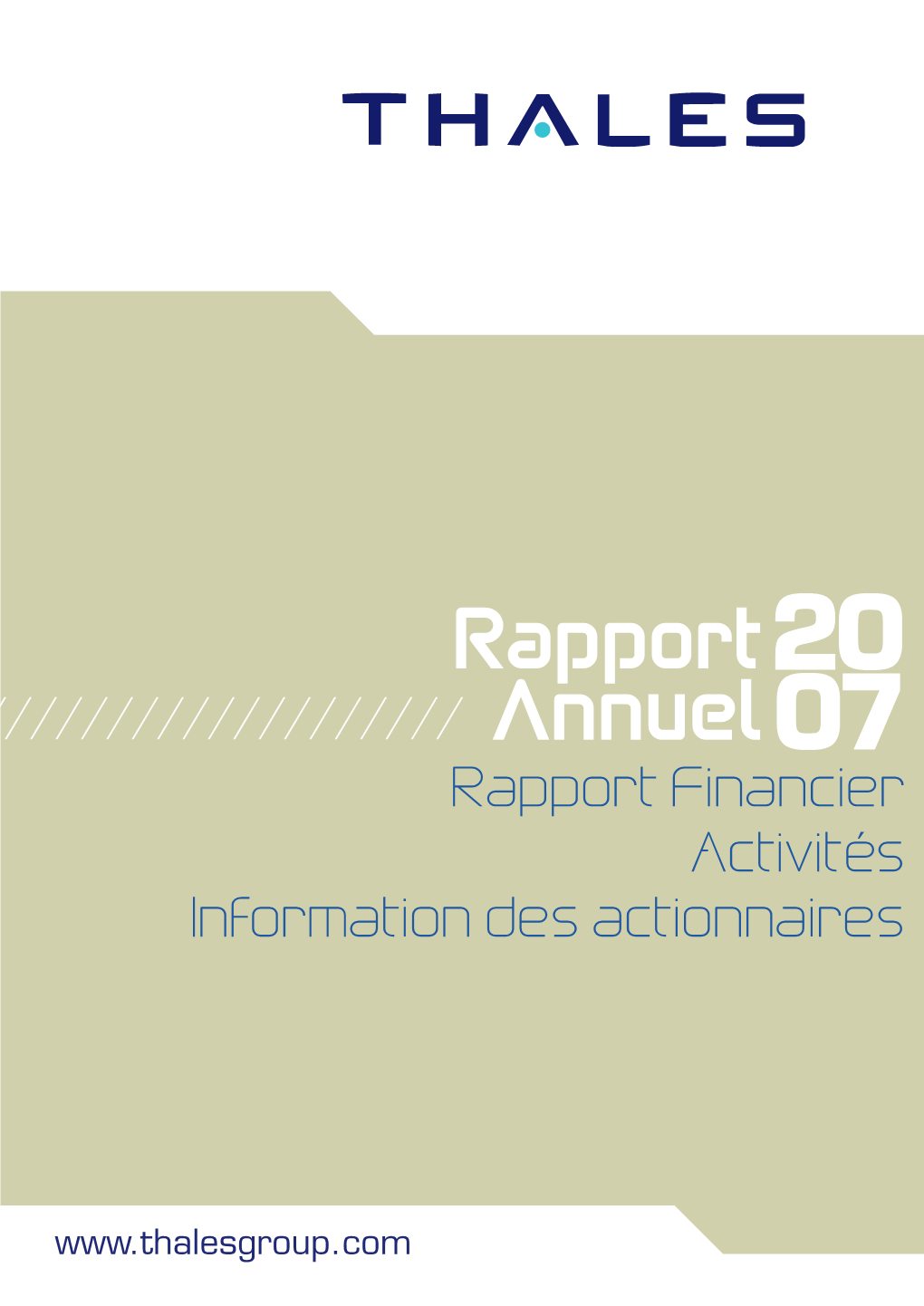 Rapport Annuel