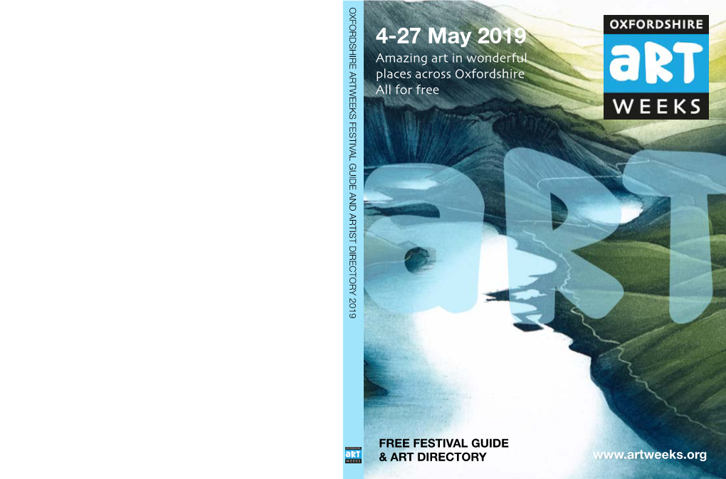 4-27 May 2019 Amazing Art in Wonderful Places Across Oxfordshire All for Free