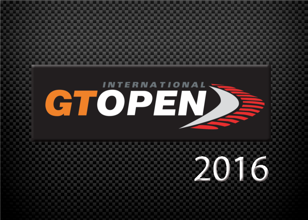 2016 the International GT Open
