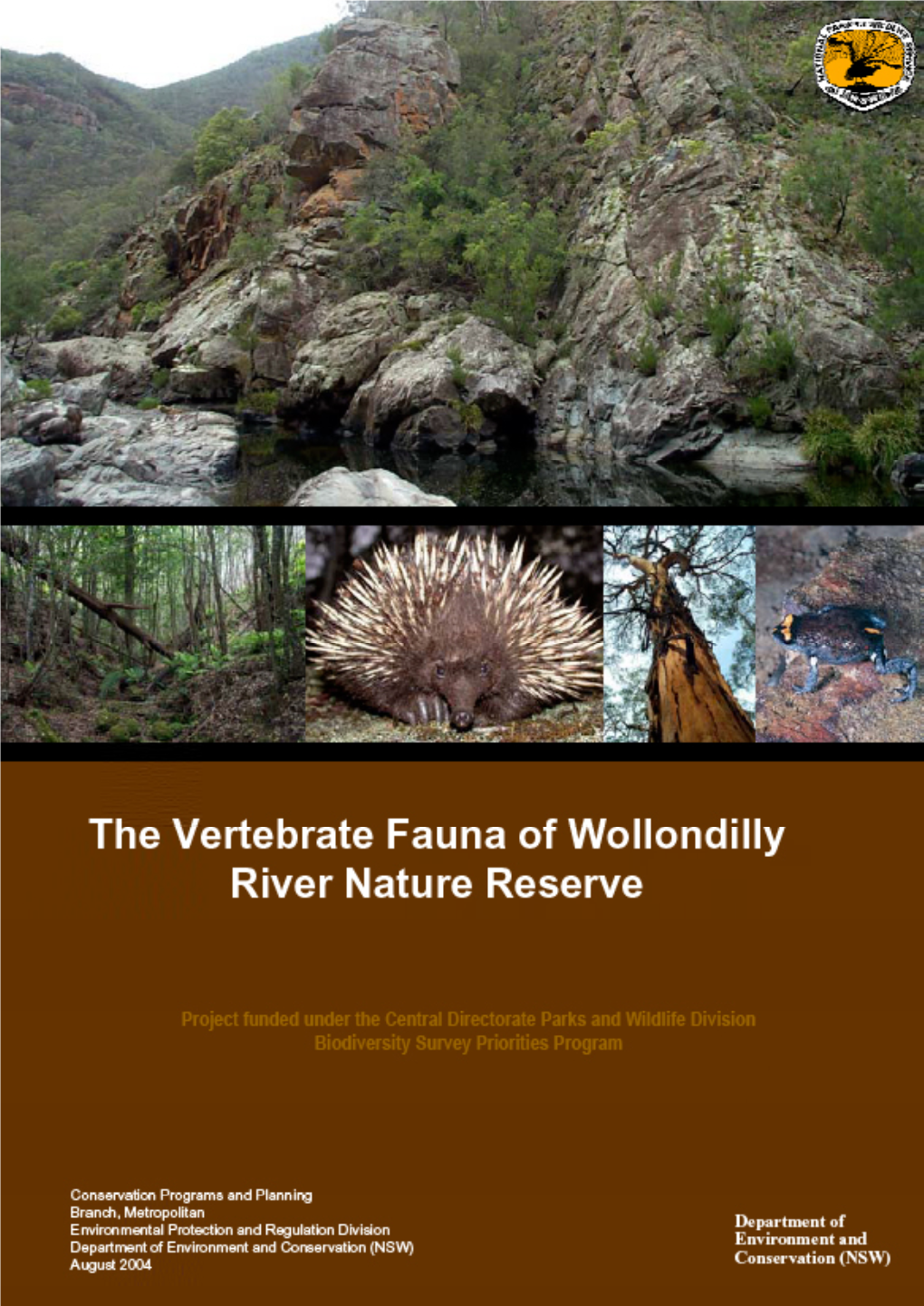 The Vertebrate Fauna of Wollondilly River Nature Reserve (PDF