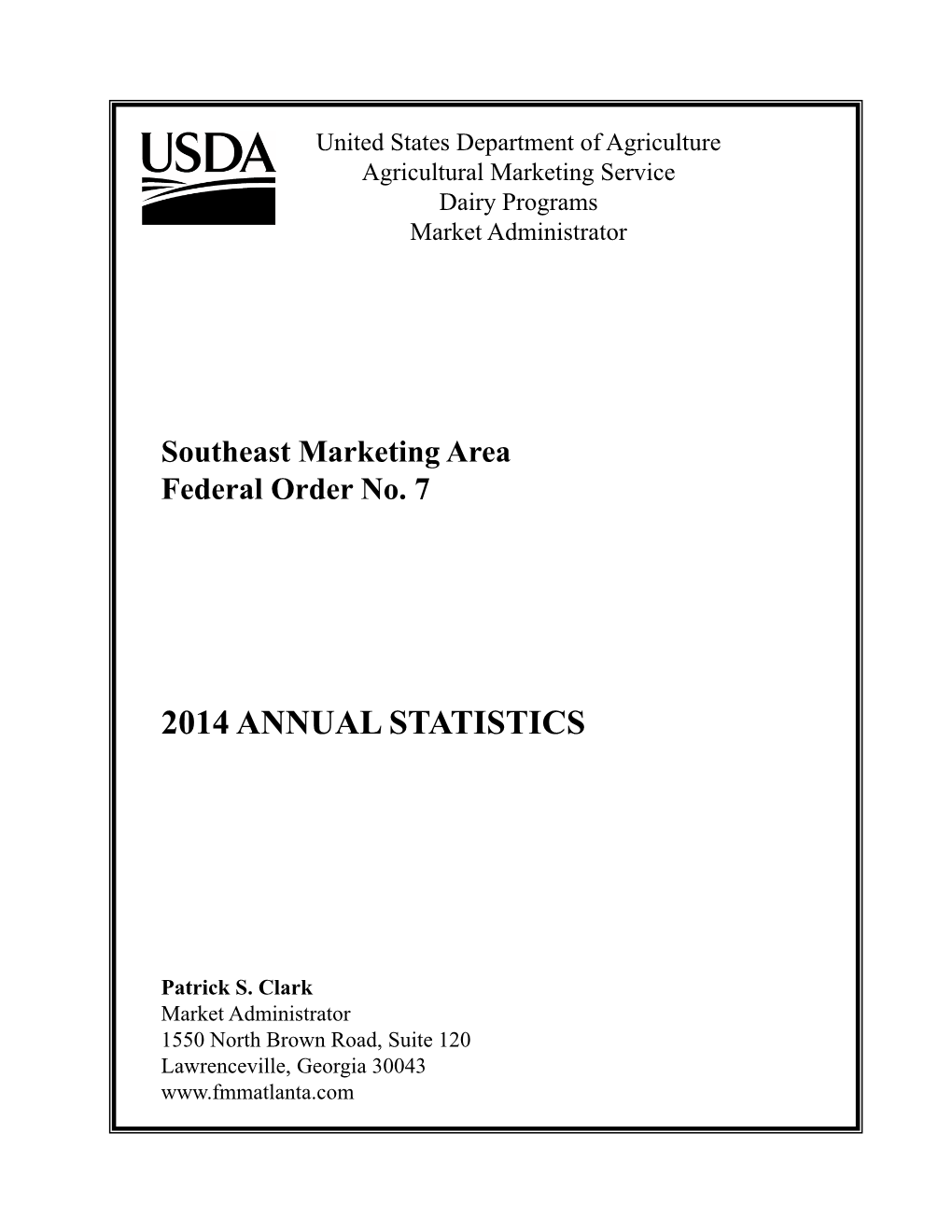 2014 Annual Statistics