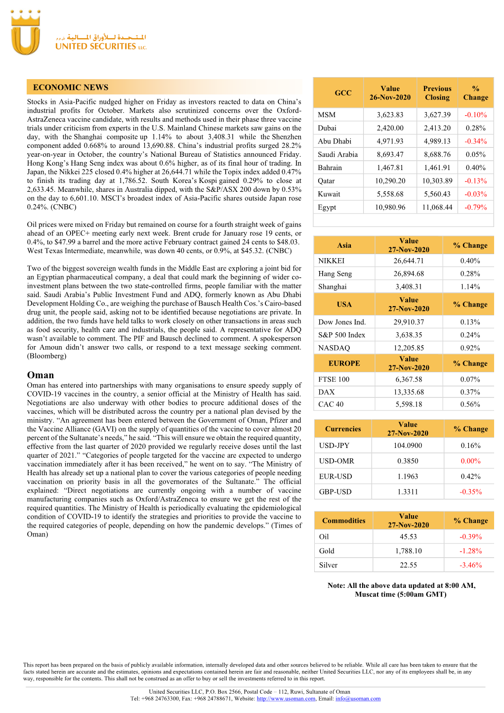 Economic News