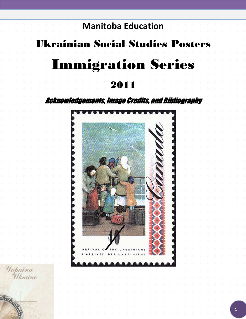 Immigration Series 2011