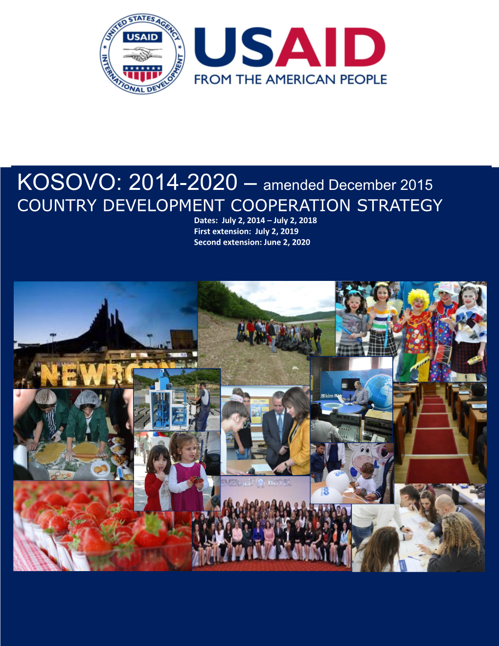 KOSOVO: 2014-2020 – Amended December 2015