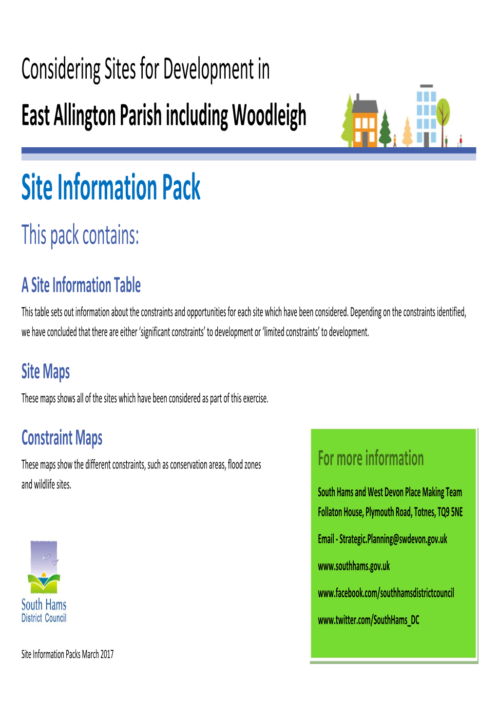 Site Information Pack