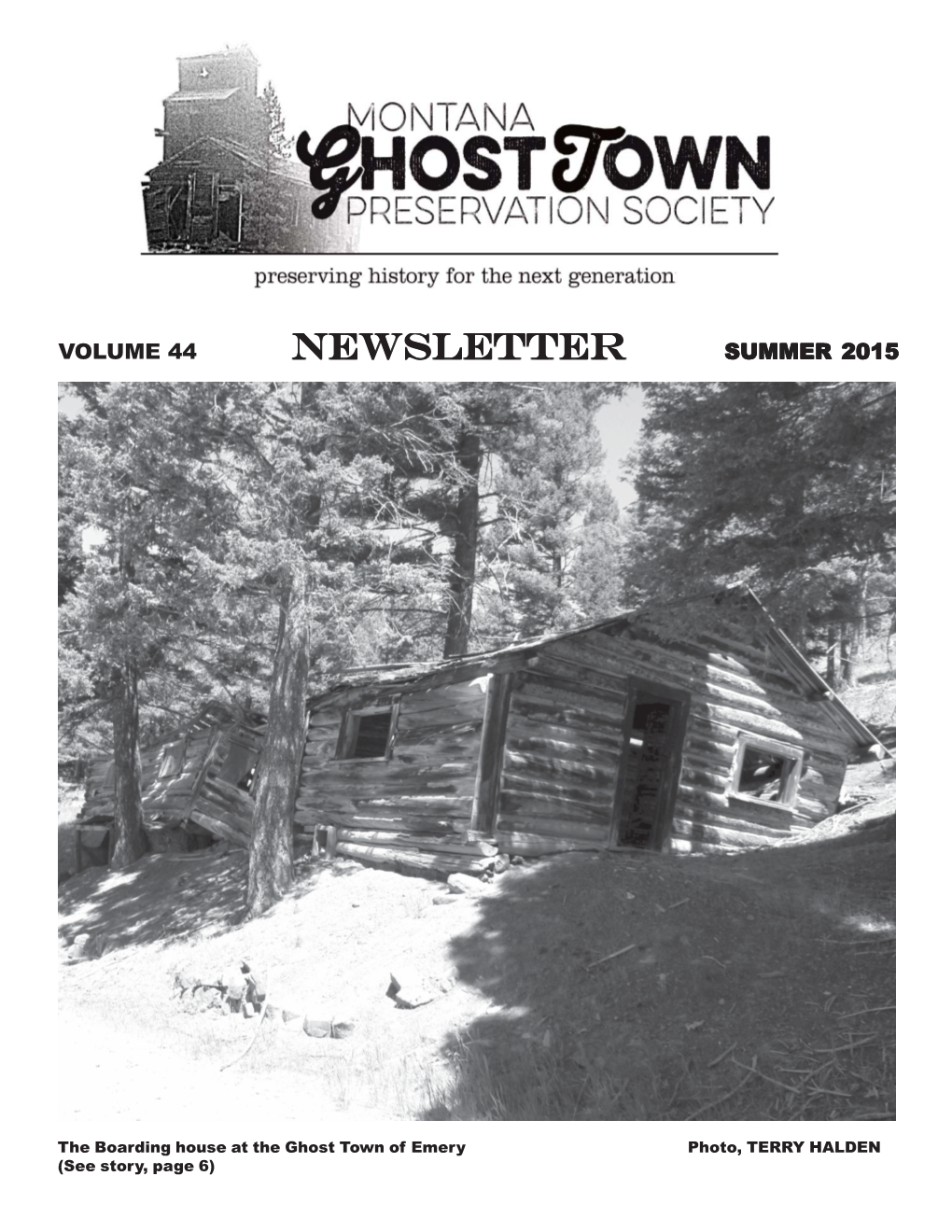 2015 Summer Newsletter