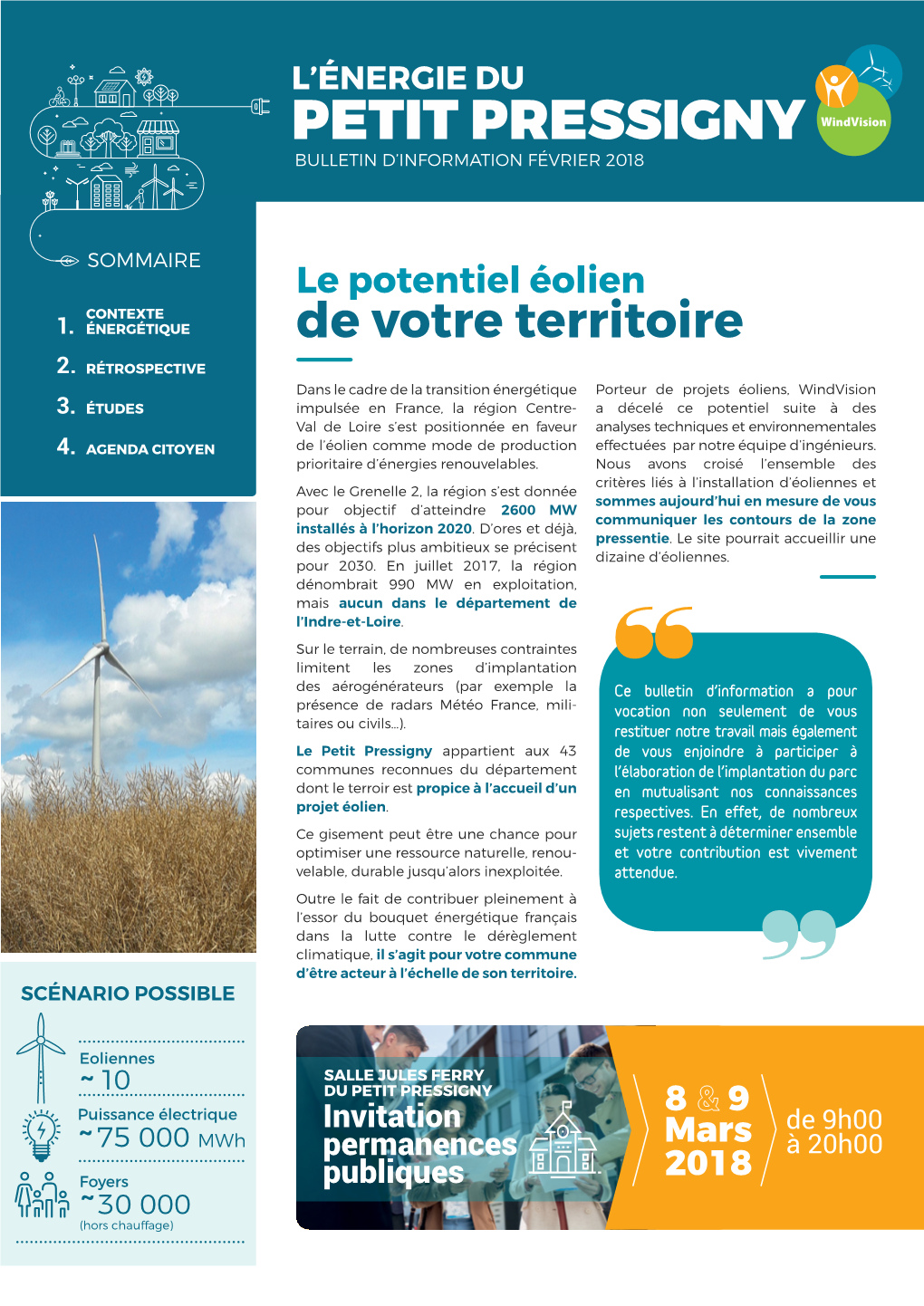 Petit Pressigny Bulletin D’Information Février 2018