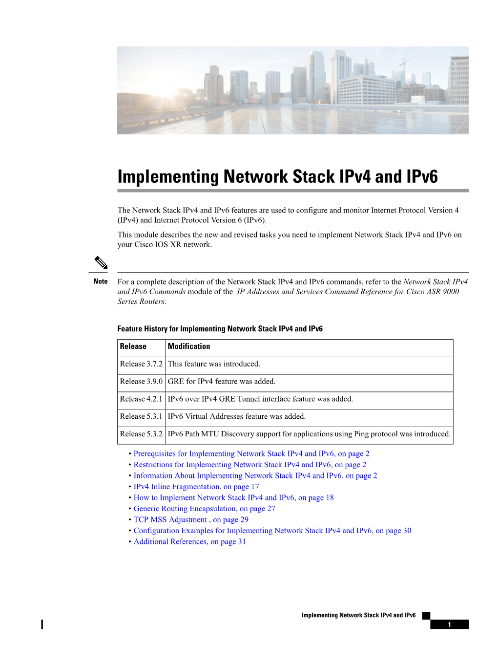 Implementing Network Stack Ipv4 and Ipv6