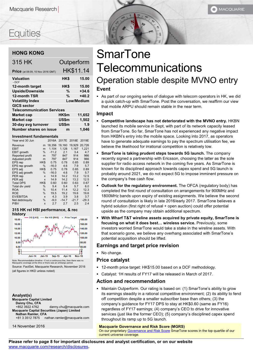 Smartone Telecommunications