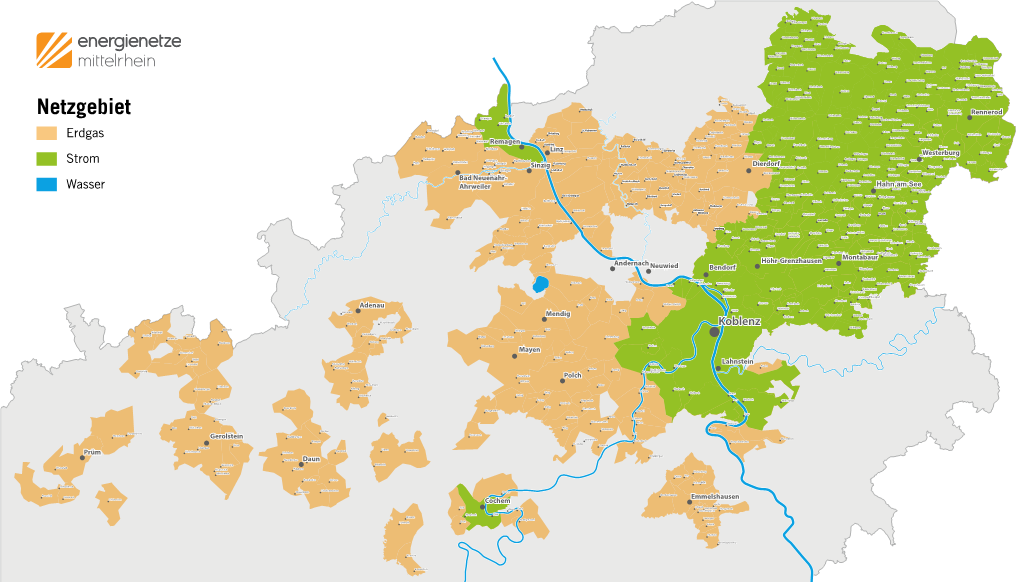 Neuwied Rennerod Andernach Mendig Adenau Polch Prüm Daun Emmelshausen Bendorf Höhr-Grenzhausen Dierdorf Montabaur Linz Sinzig