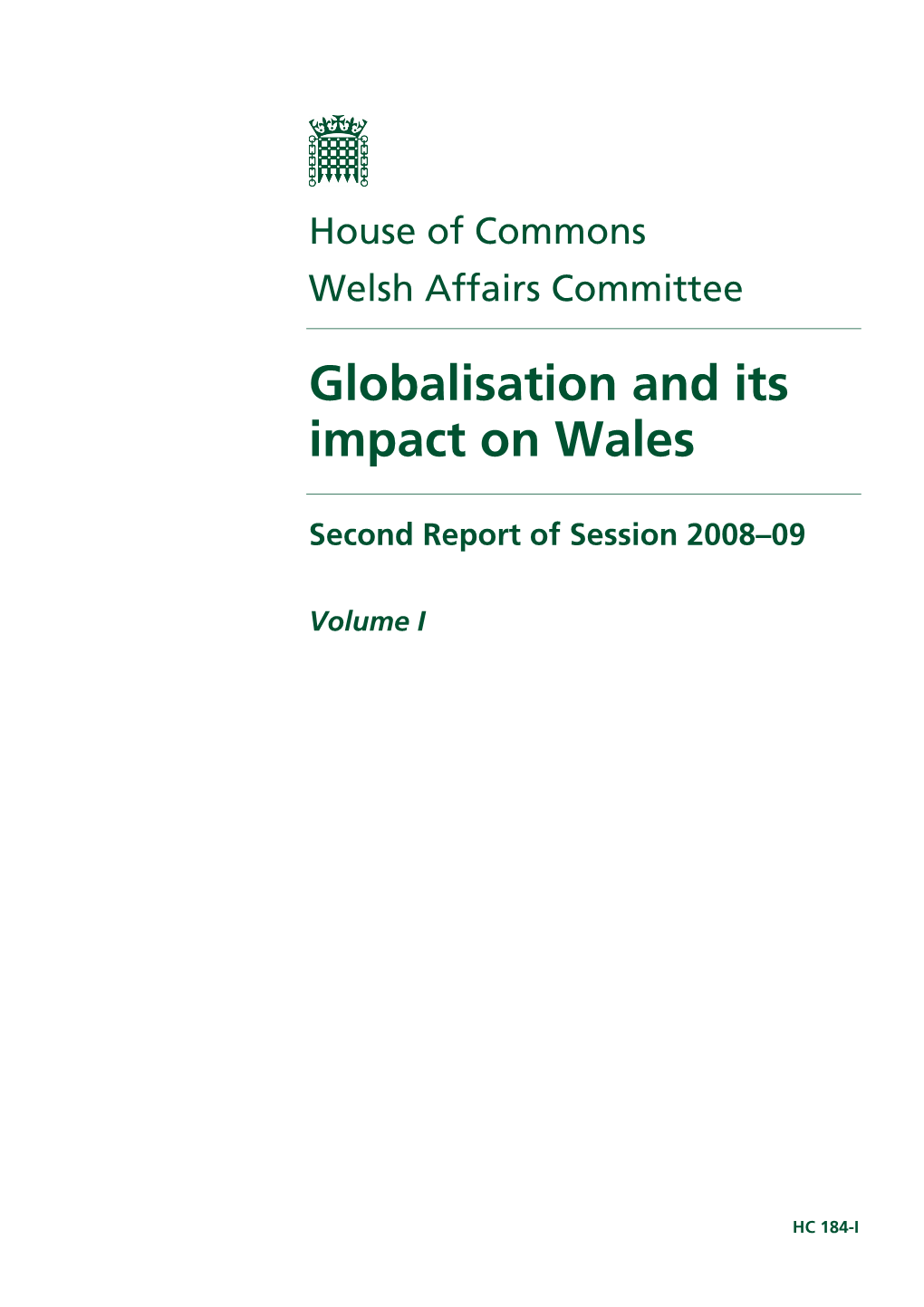 Globalisation and Its Impact on Wales