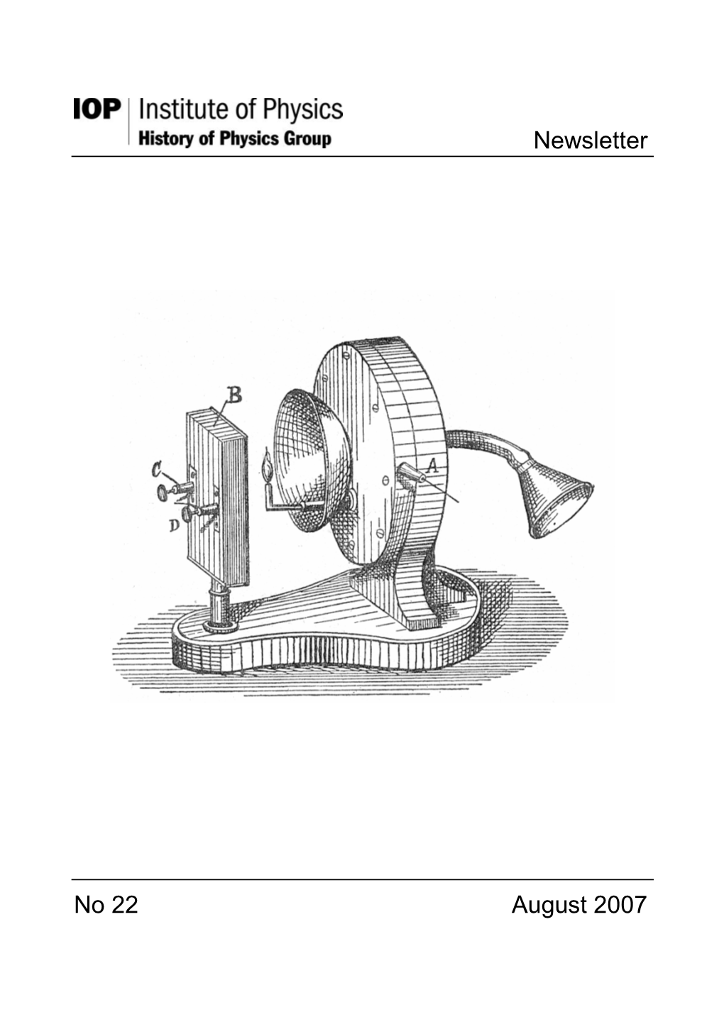 A Piece of Apparatus Designed by Boltzmann To