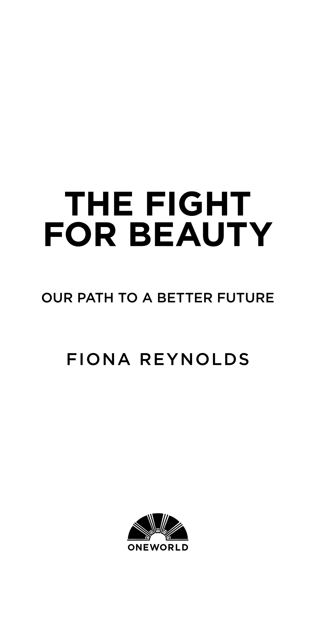 9781786071040 the Fight for Beauty