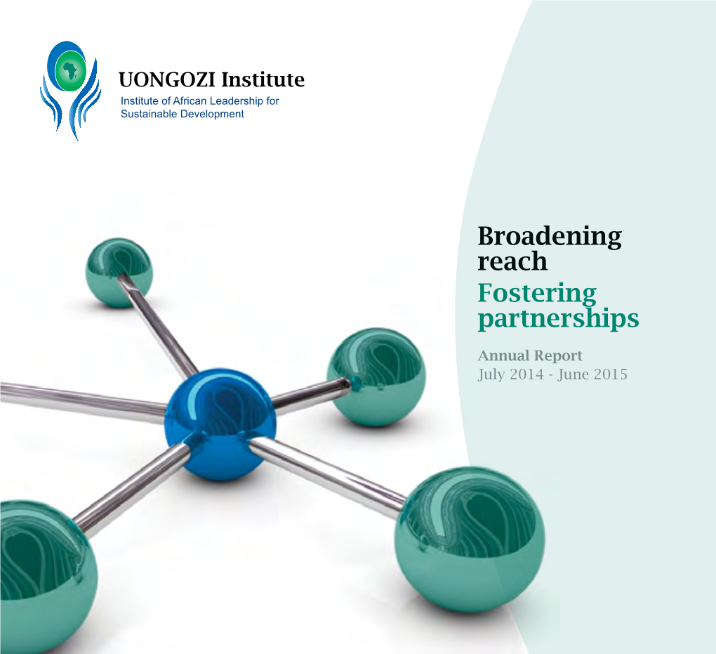 Broadening Reach Fostering Partnerships
