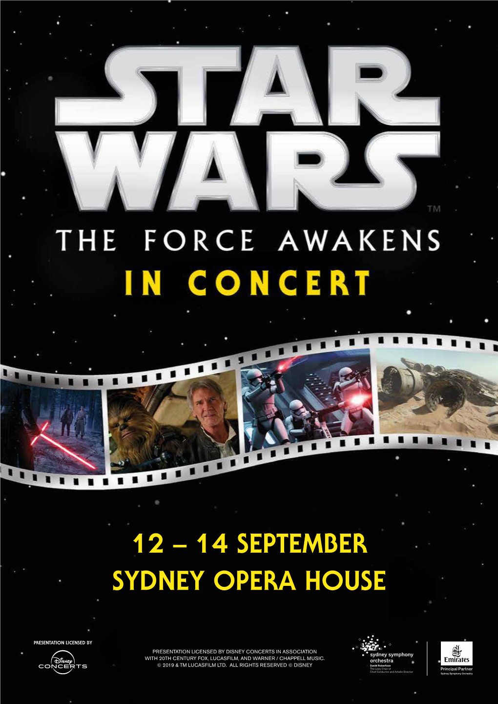 12 – 14 September Sydney Opera House