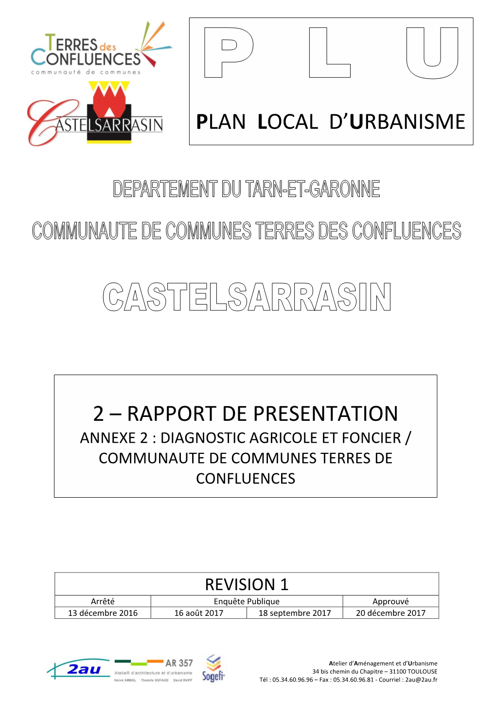 Plan Local D'urbanisme 2