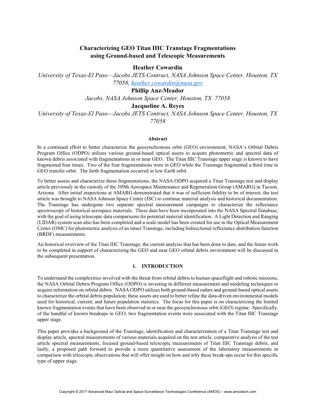 Characterizing GEO Titan IIIC Transtage Fragmentations Using