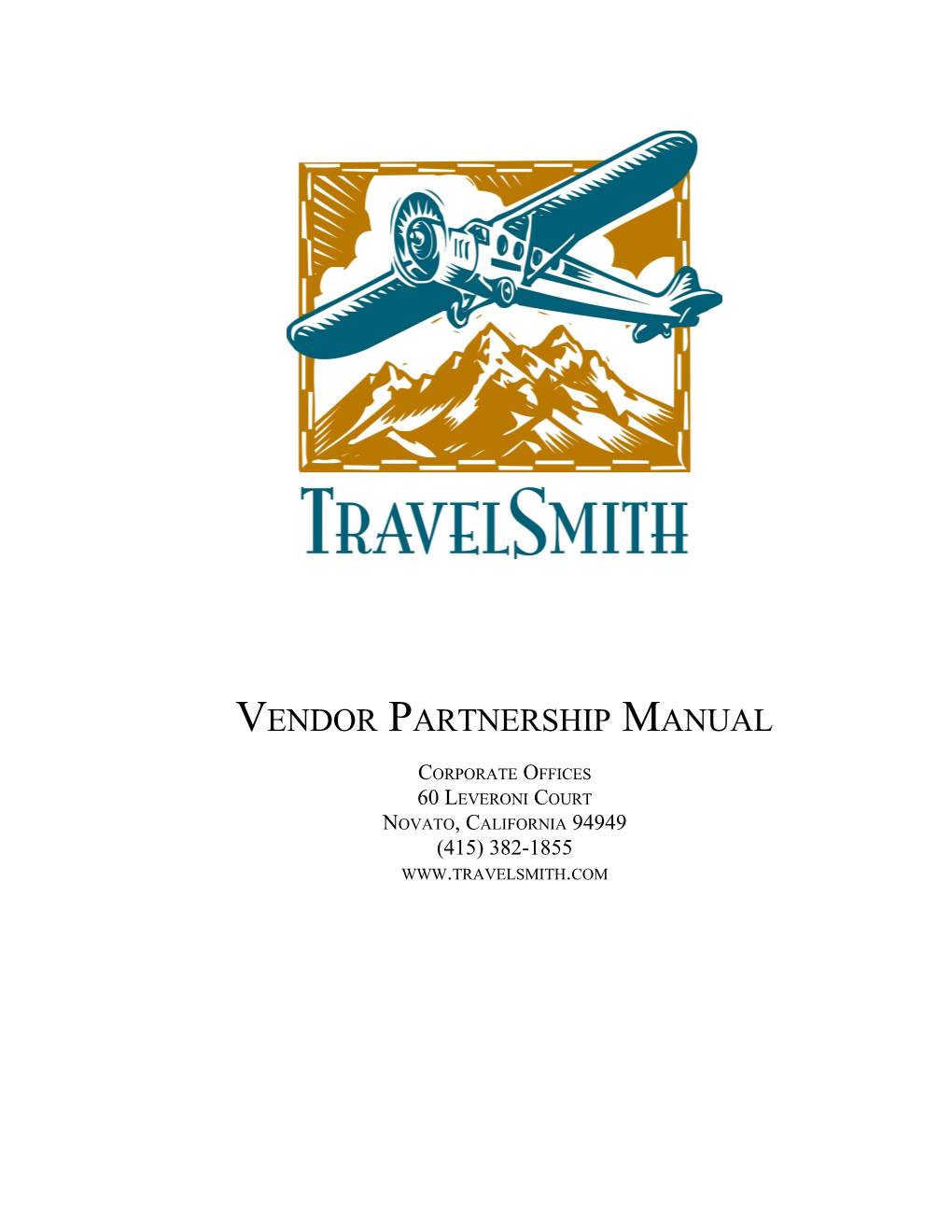 Travelsmith Outfitters Vendor Partnership Manual