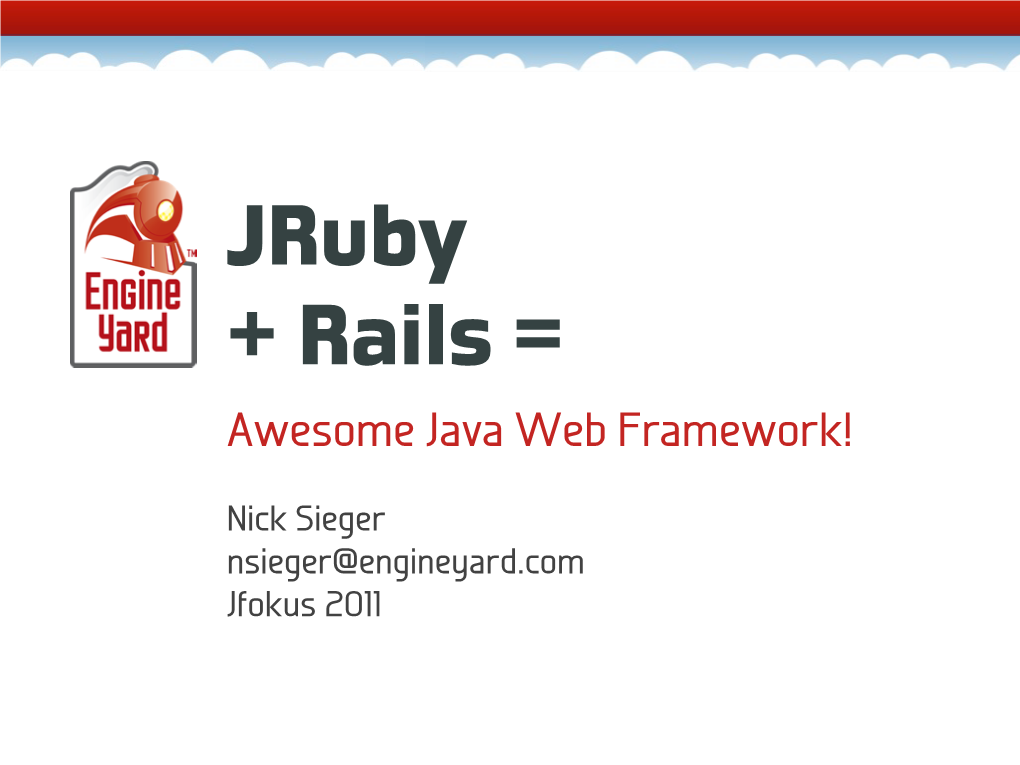 Awesome Java Web Framework!