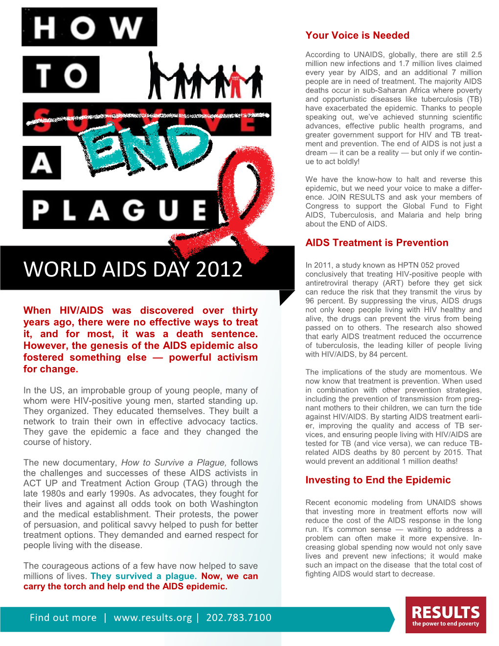 World Aids Day 2012