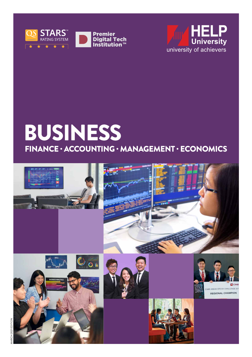 Business Finance · Accounting · Management · Economics March 2021 Edition 2021 March